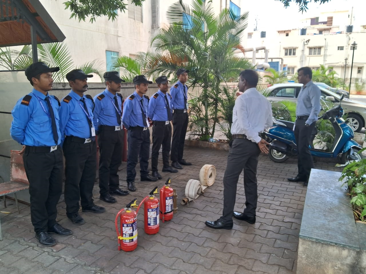 Security guard deployment by Fortigo Secure Solutions in Bengaluru