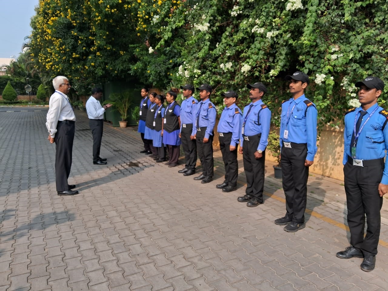 Security guard deployment by Fortigo Secure Solutions in Bengaluru