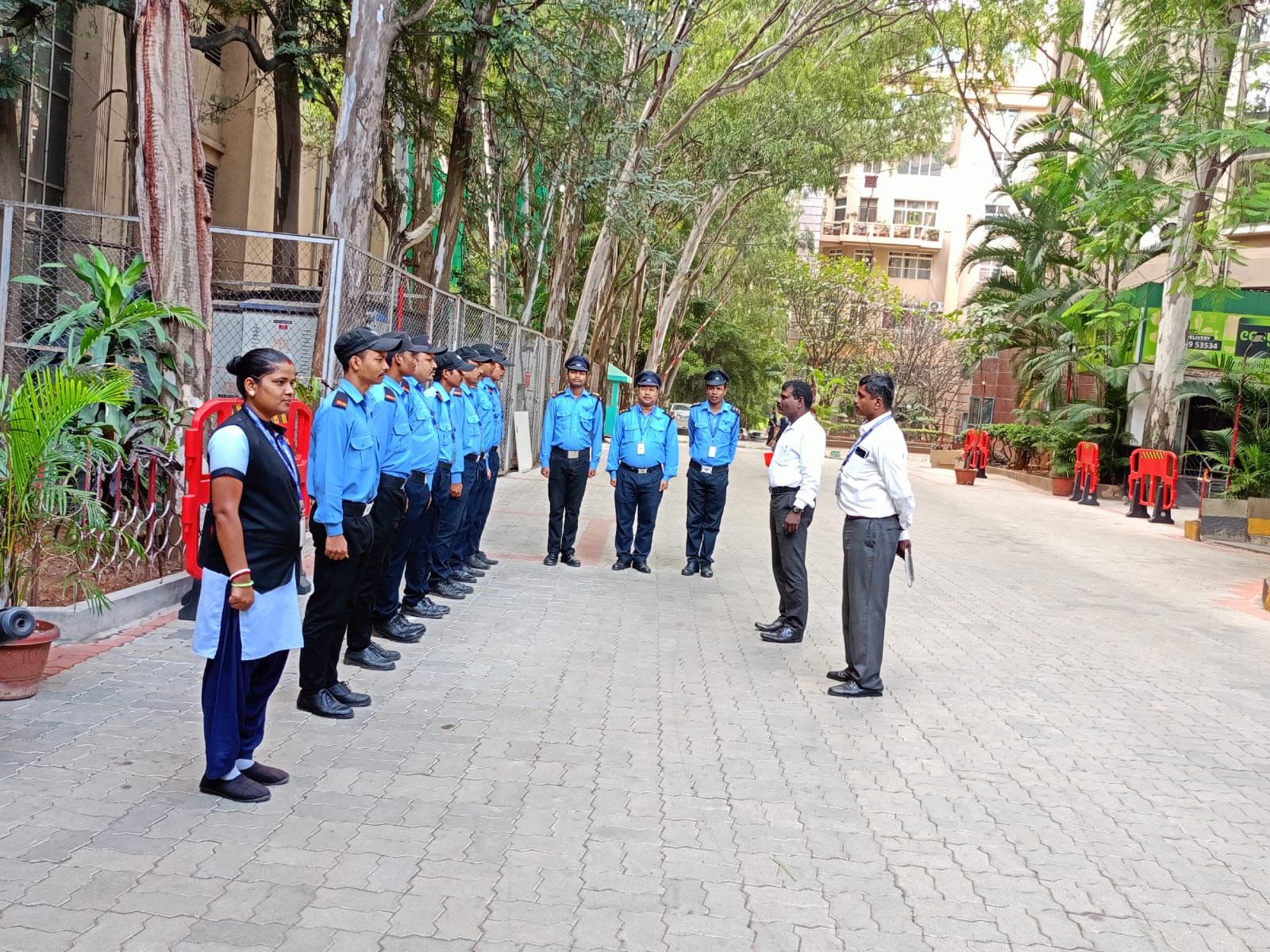 Security services and facility management work by Fortigo Secure in Bengaluru